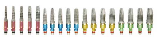 implante dental titanio